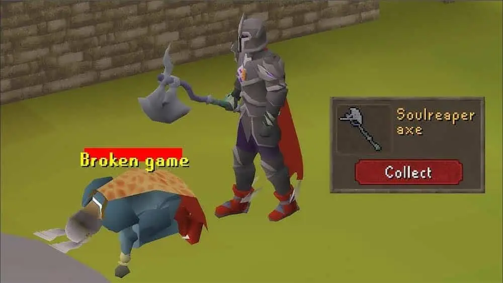 RuneScape juego roto