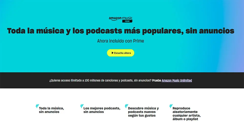 Amazon Music Prime