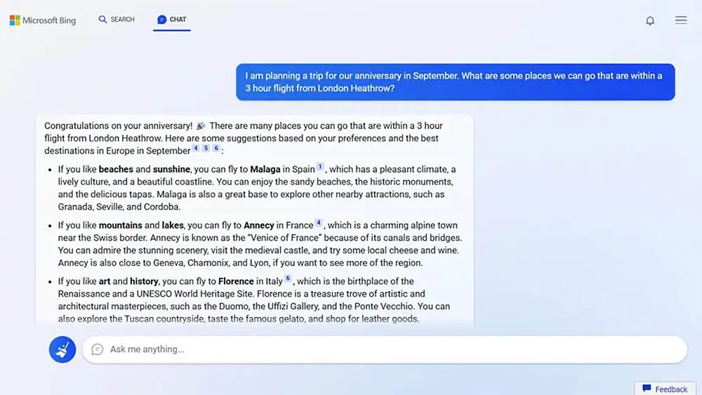 Microsoft Edge Bing ChatGPT