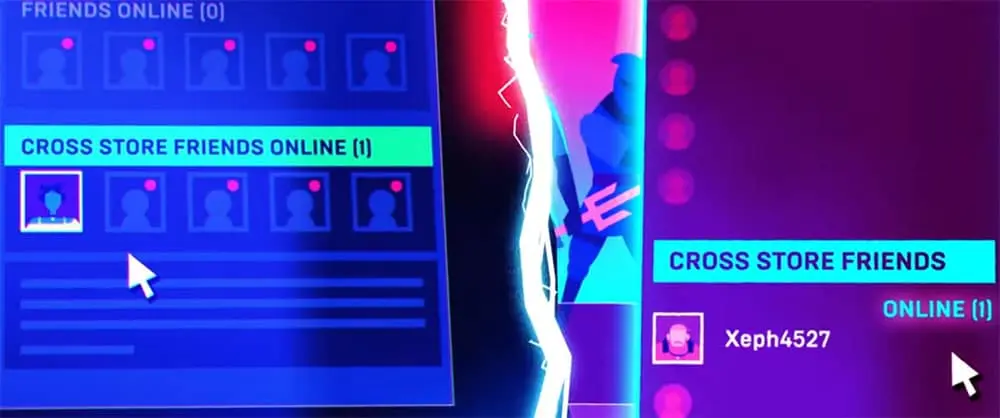 Epic Games Steam Crossplay Amigos