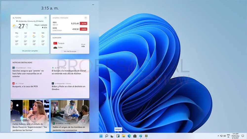 widgets windows 11