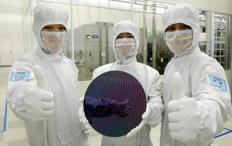 Oblea de Samsung Foundry
