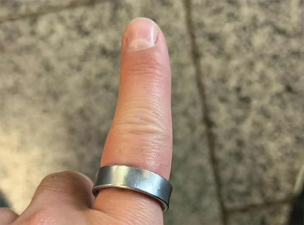Galaxy Ring hinchado