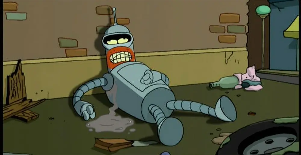 Bender borracho desfasado