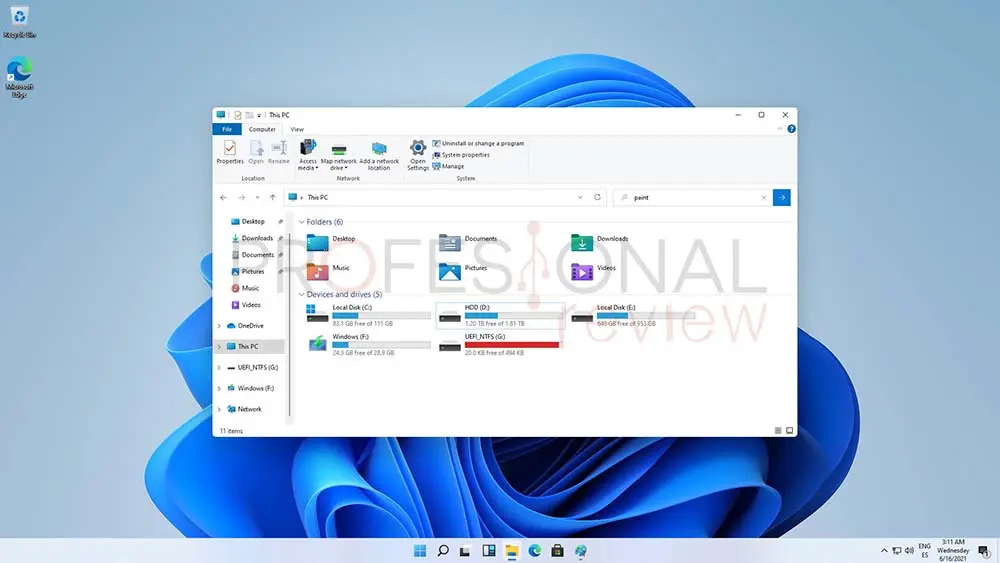 nuevo explorador de windows 