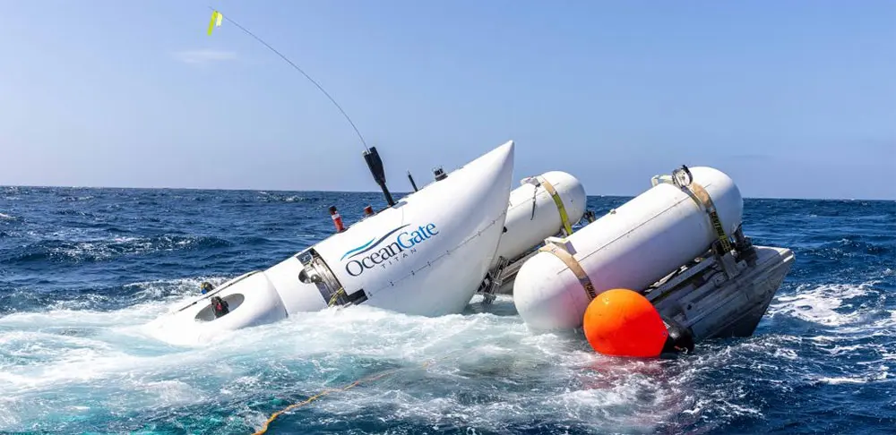Submarino Titanic sumergido